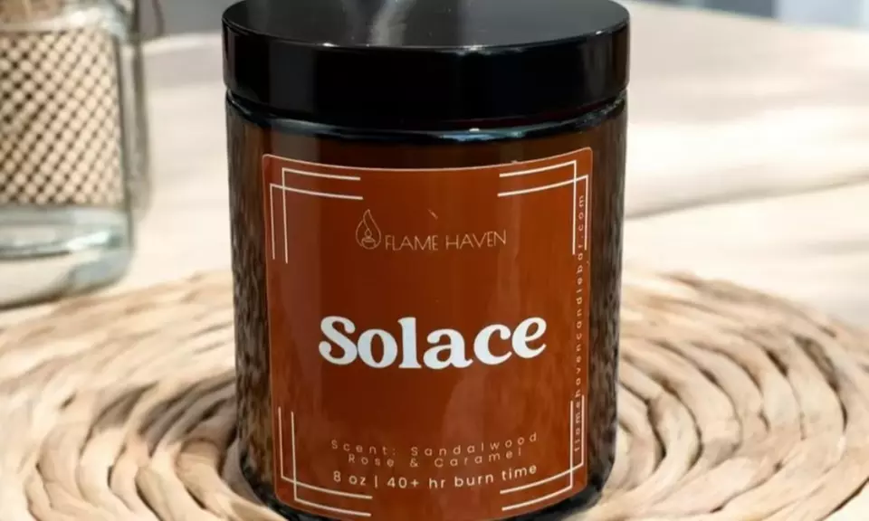 Find Peace with Essence, Saddle  or  Solace Scented Candles