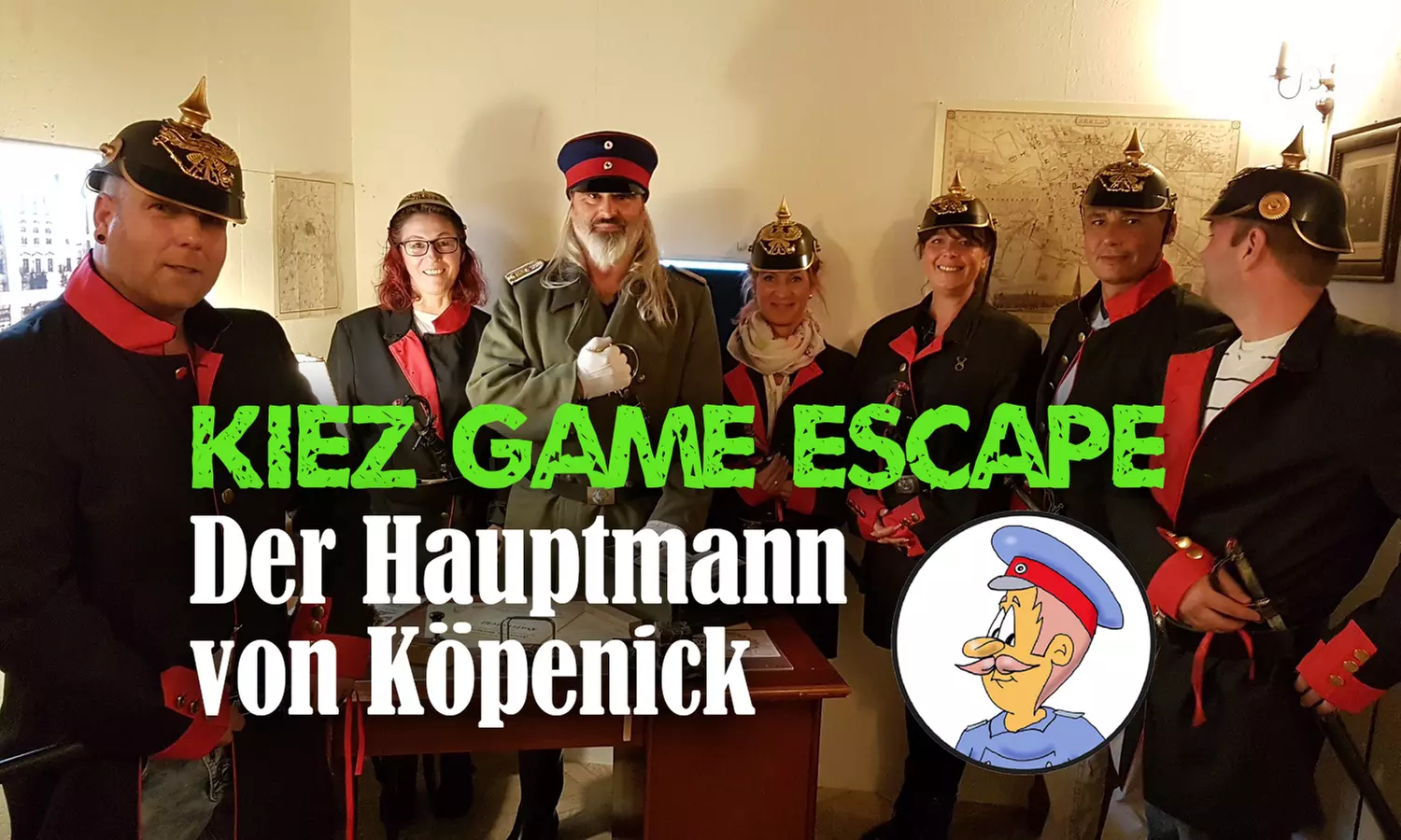 60 Min. Escape Game in verschiedenen Räumen für bis zu 12 Personen bei Kiez Game Escape (bis zu 36% sparen) - Primary Image