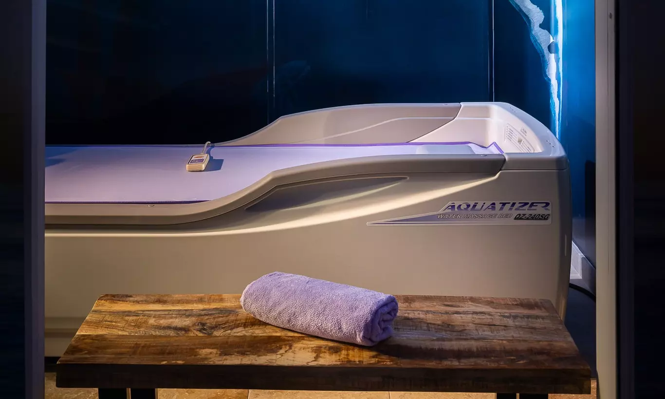 Massage sur lit hydromassant avec Bulma