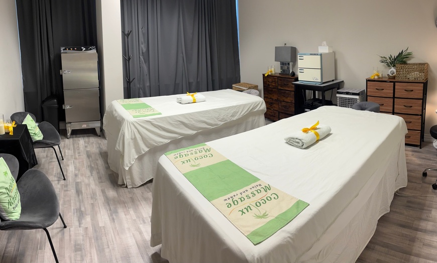 Image 2: Up to 58% Off on Couples Massage at Cocolux Massage