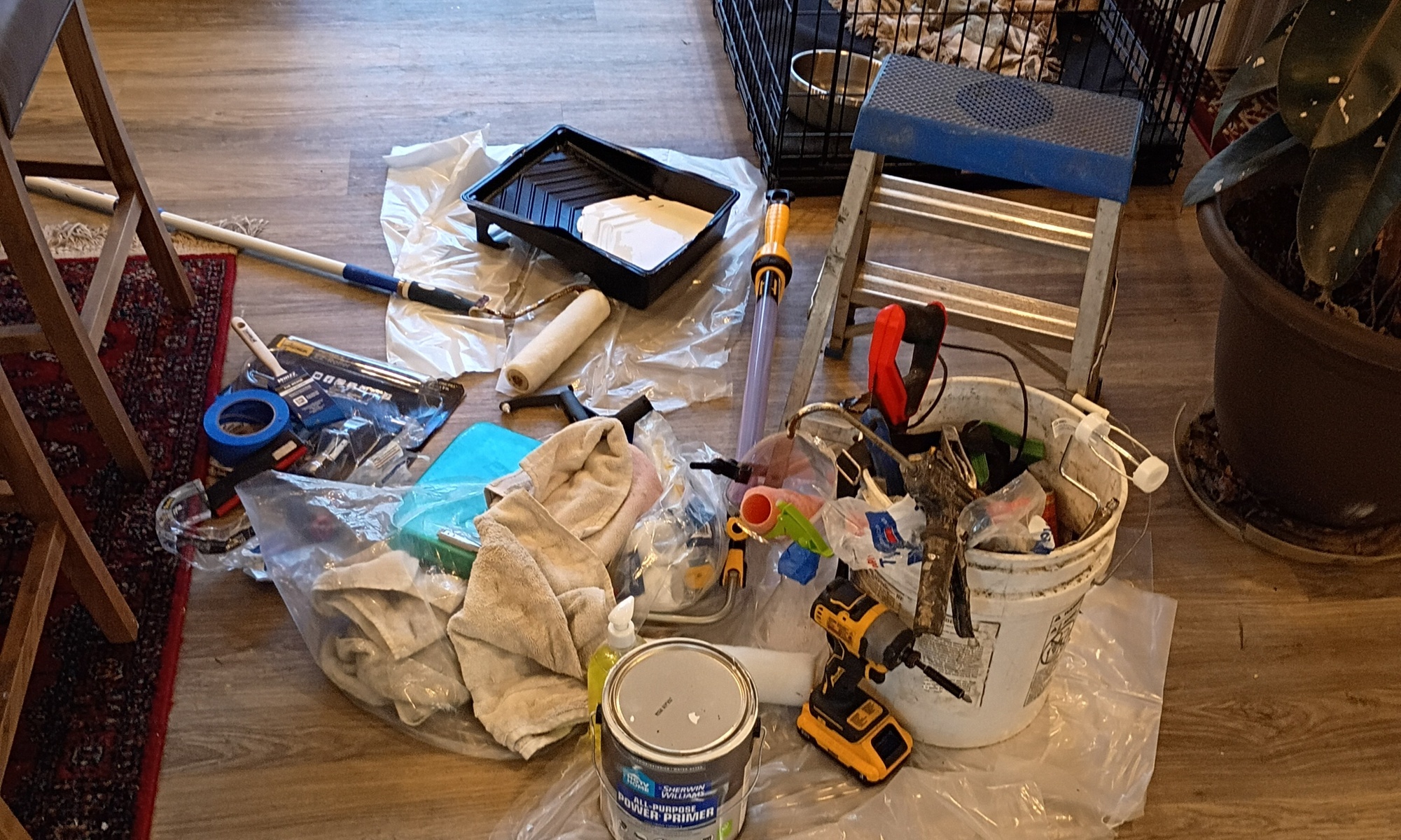 Interior Wall Painting for 1 or 2 12'x12'x8' Room (Paint Not Included)