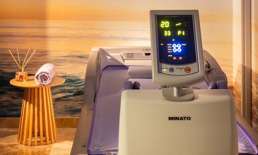 Image 4: Séance de relaxation sur lit hydromassant avec Bulma