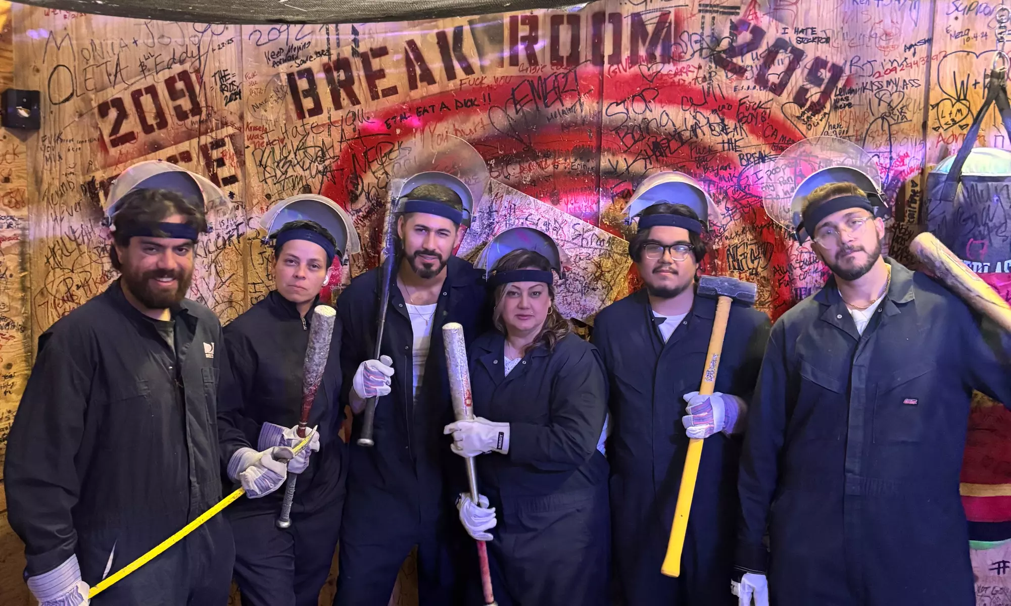 Unleash Your Stress: Rage Room and Splatter Paint Experience at Break Room 209 - Primary Image