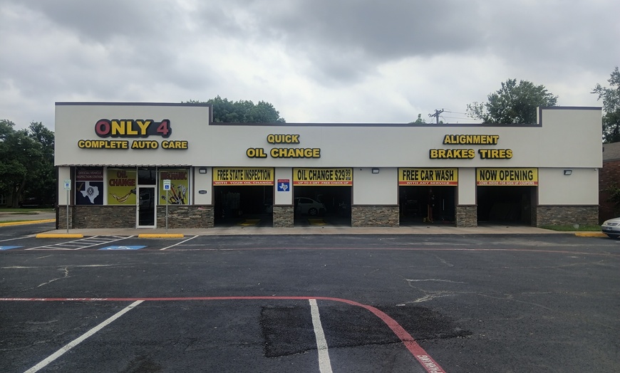 Image 1: Up to 52% Off on Oil Change at only4 Auto Care