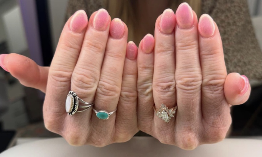 Image 2: Get Ready to Flaunt Flawless Nails w/ a Dazzling Manicure/Extensions!