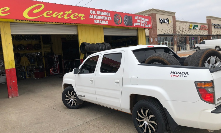 Image 2: Tire Rotation Balance and Flat Repair for Sedans, Trucks or SUVs