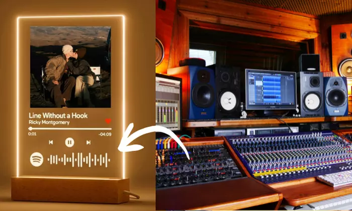 Recording Experience Custom Song - Gift Plaque