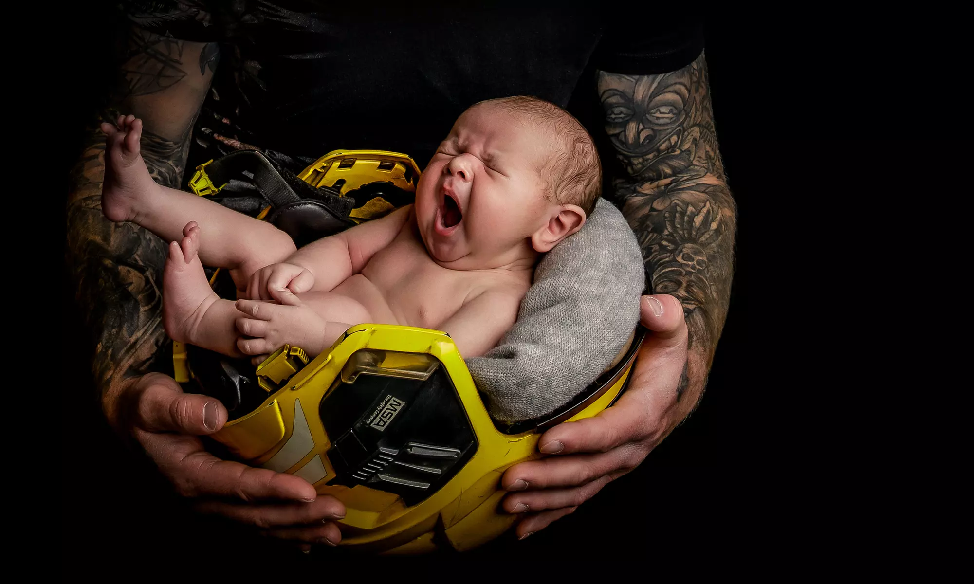 Newborn or Bump-to-Baby Photoshoot with Prints and a Voucher