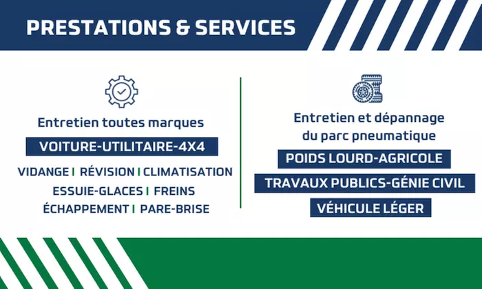 Forfait vidange à Pneus And Services Baulois Groupe Sofrap