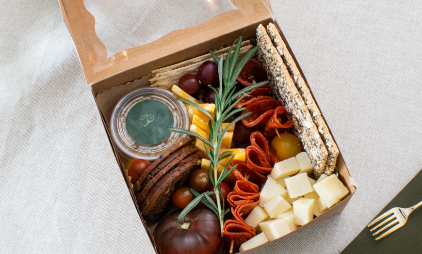 Image 5: Delight w/ Tasting for Two w/ Mini Charcuterie Box or Tasting For Four