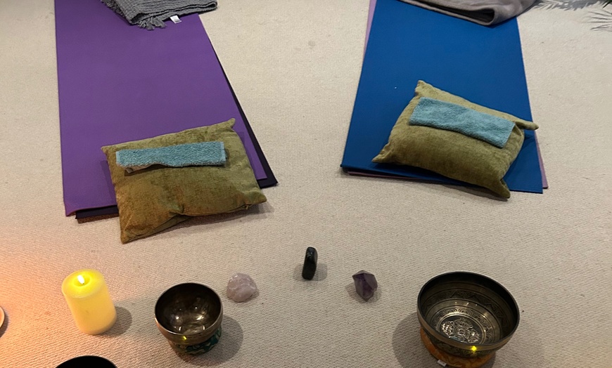 Image 4: Unwind and Relax: Private Sound Bath Experience for One to Four People