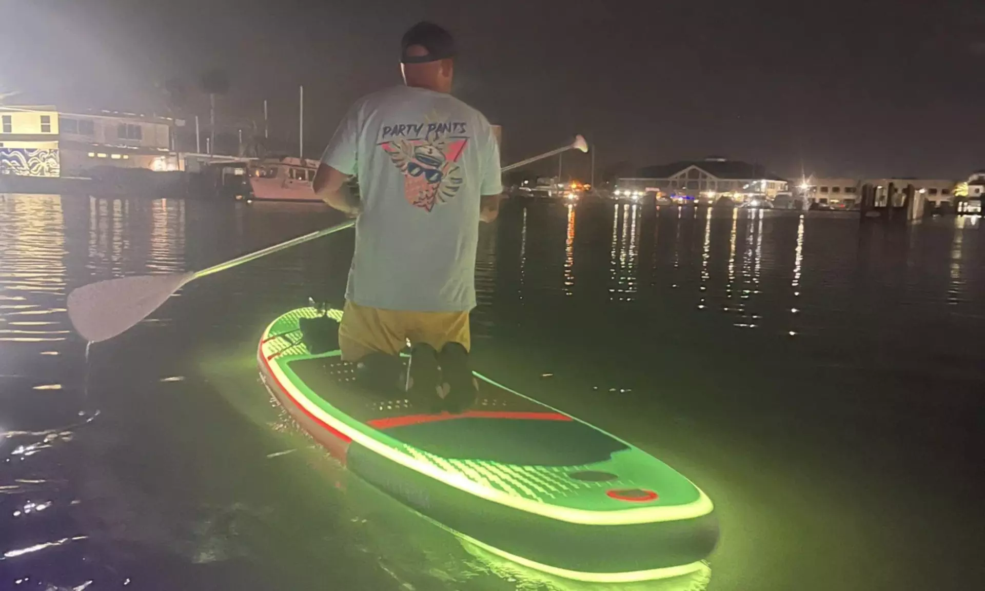 Explore Daytona's Night Waters on a Glow Paddleboard Tour