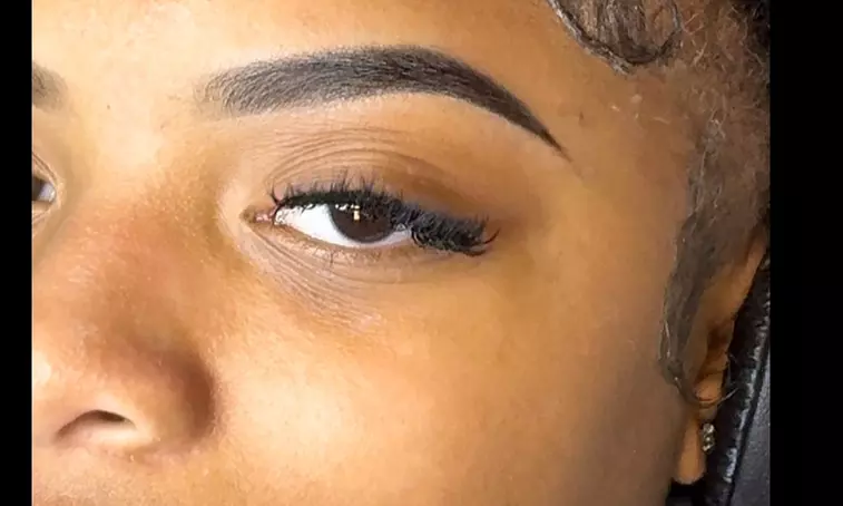 Elevate your look at AprilsOwnBeautyIncl: Choose from 1, 3, or 5 eyebrow tinting sessions(Up to 55% Off) - Second Medium