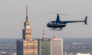 Podziwiaj piękno Warszawy podczas lotu helikopterem Podziwiaj piękno Warszawy podczas lotu helikopterem