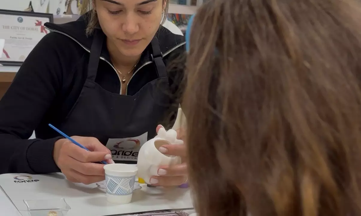 Relax with Coffee & Paint Ceramic Experience