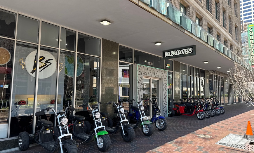 Image 1: Up to 20% Off on Scooter / Moped Rental at Bolt Scooters