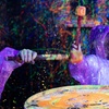 Image 4: Neon Paint Splatter Room Experience 