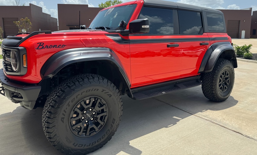 Image 2: Window tinting for cars, SUVs, and trucks with standard film