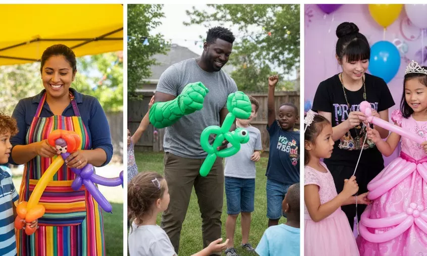 UPA Entertainment Makes Kids' Parties Unforgettable With Colorful Balloon Twisting Fun - Second Medium