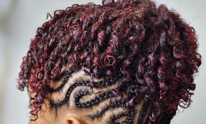 Image 10: Coiffure locks, tresses collées, tissage, perruque ou braid