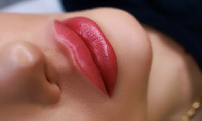 Achieve a Polished Look with Microblading by Anita's Lip Blushing or Eyeliner Tattoo Session (Up to 55% Off) - Primary Image