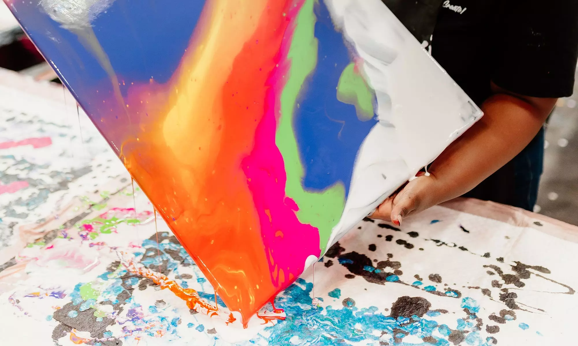 Fluid Art Experience for Two: Easy, Fun and Memorable