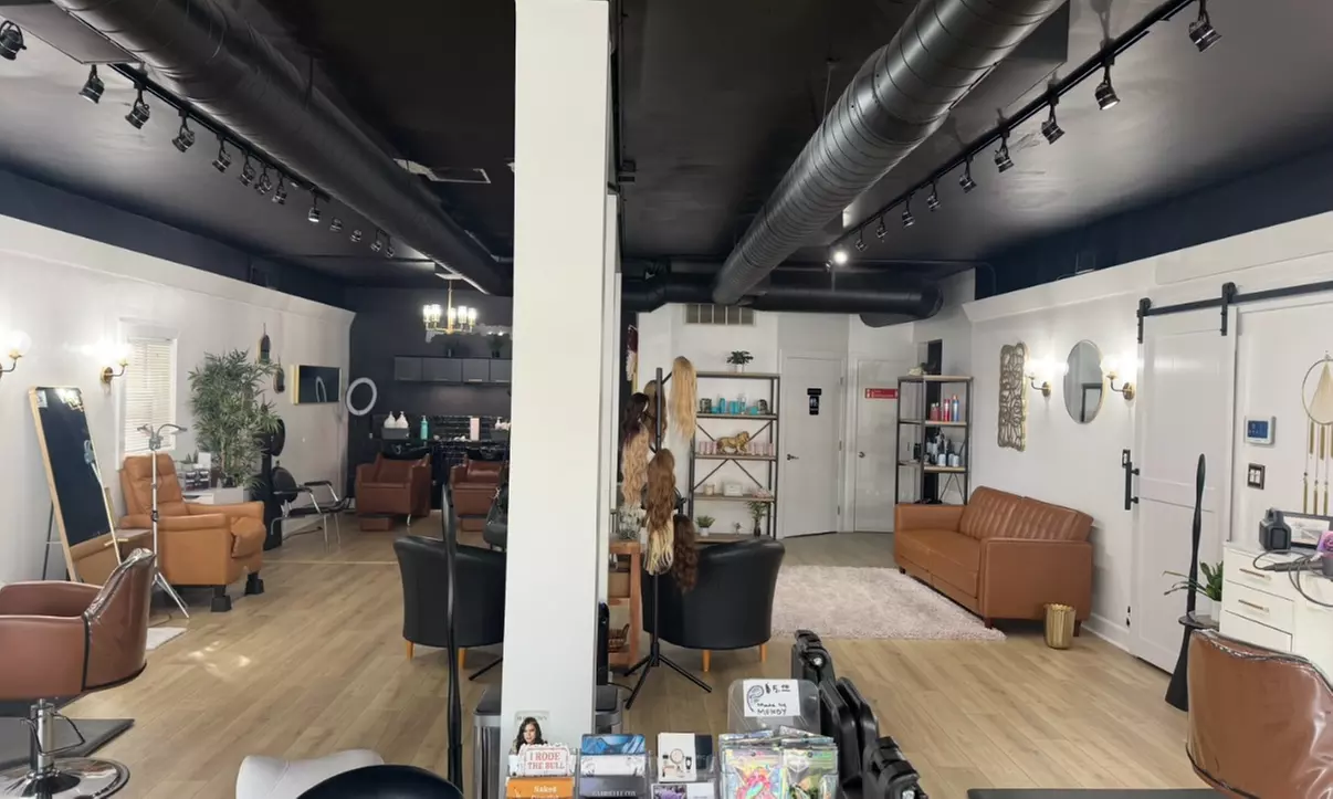 Haircut, Condition & Blowdry & Optional Single Process, Highlights or Ombre/Balayage or Makeup (Up to 50% Off) - Primary Image