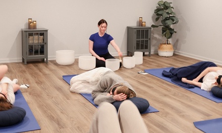 One 60 minute sound therapy Session - Somatic Sound