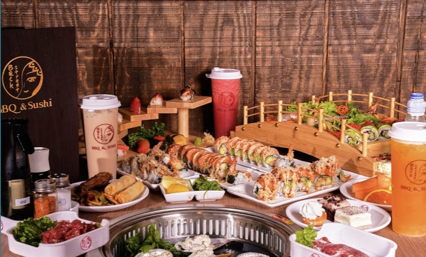 Image 4: Enjoy Dining Credit for American BBQ and Japanese Sushi