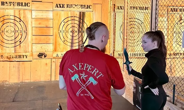 Up to 50% Off Axe Throwing Experience at Axe Republic