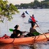 Image 1: Explore Waterways with Single or Tandem Kayak Rentals
