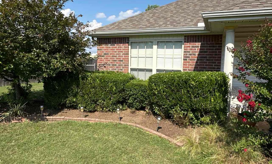 Image 2: Transform Your Yard with Lawn Mowing, Weed-Eating, Edging & Blowing
