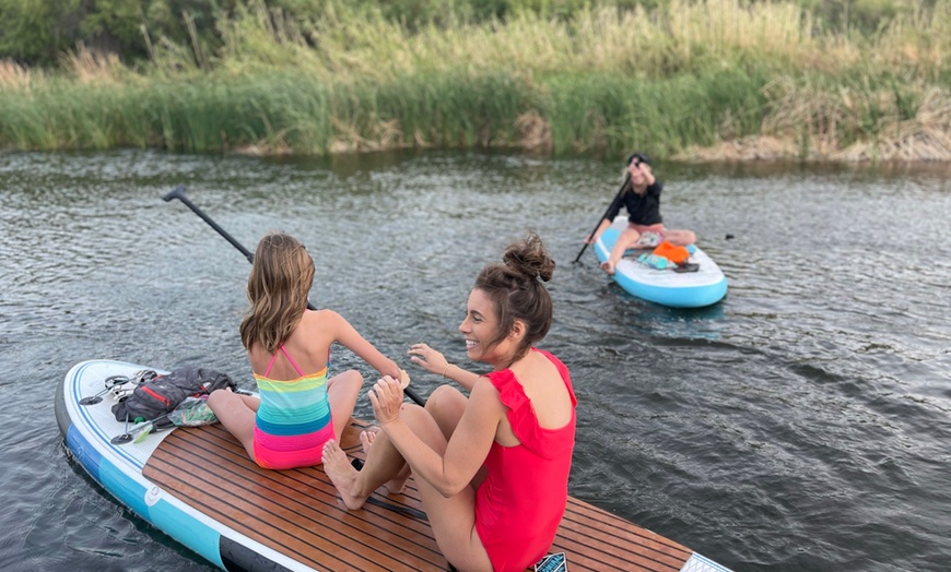 Image 5: Full-Day Paddleboard Rental Offered for 1, 2, 3, or 4 People