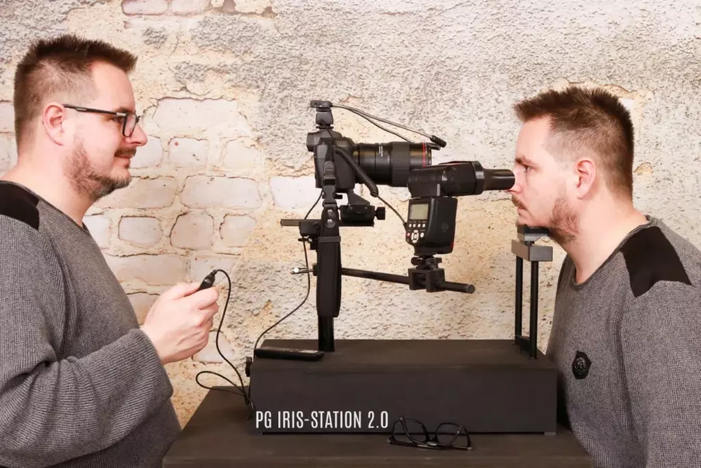 Iris-Fotoshooting für 1 - 3 Iriden ohne Effekt inkl. Bild als Datei