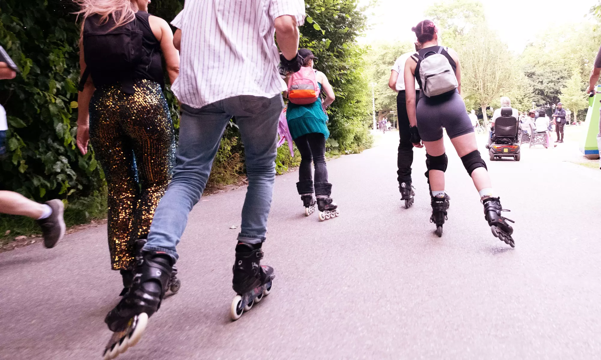 Rol moeiteloos door het Vondelpark met topkwaliteit inline skates