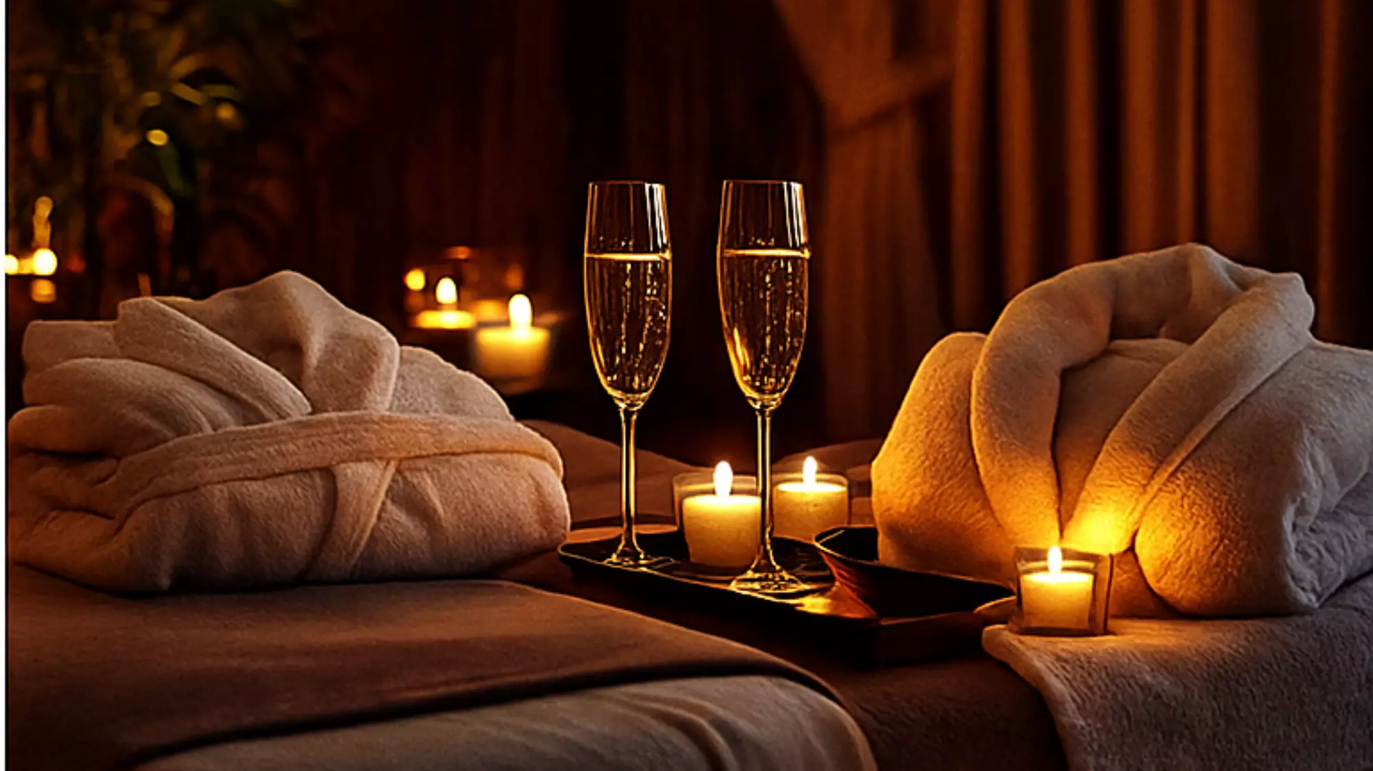 Ritual Amor Eterno: masaje en pareja, facial, luz led, cava y bombones