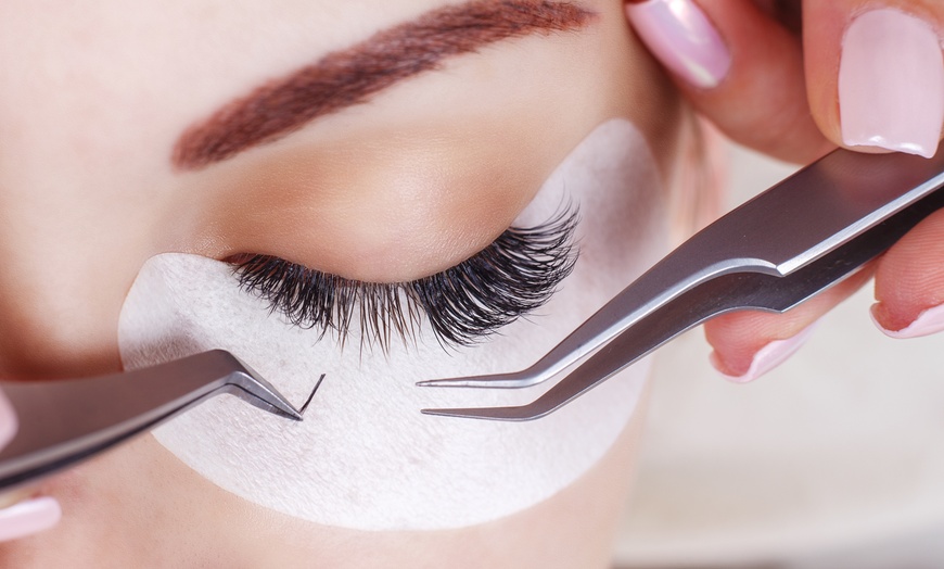 Image 1: Get Stunning Eyes with Volume 3D, Hybrid, Mixed Volume & Classic Eyelash Extensions (Up to 34% Off)