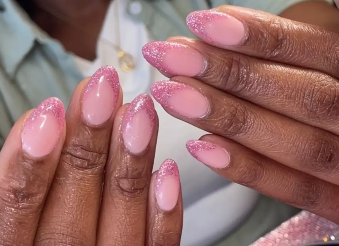 Gel X Full Set French Manicure, Deluxe, Signature Pedicure