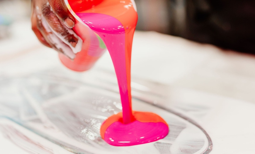 Image 6: Unleash Creativity: Guided Fluid Art Experiences for Children Ages 2+