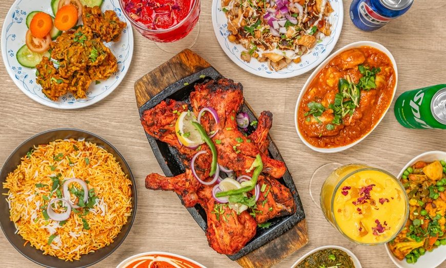 Image 1: Enjoy Any Curry of Choice with Rice, Naan and Soft Drink