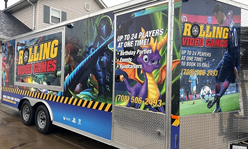 Image 3: Mobile Video Game Set Up Right At Your Door Steps in Monee, IL