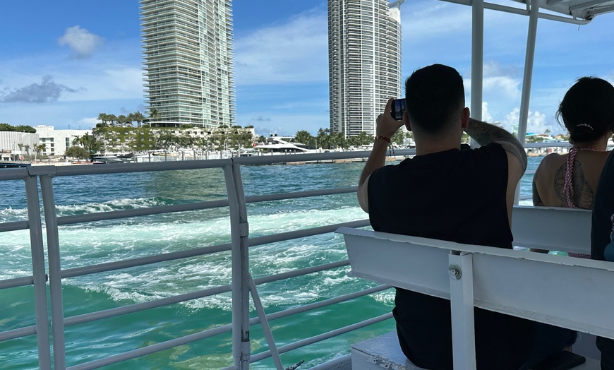 Image 6: Scenic 90-Minute Miami Boat Tour of Millionaire Homes & Skyline – Narrated Cruise from Downtown