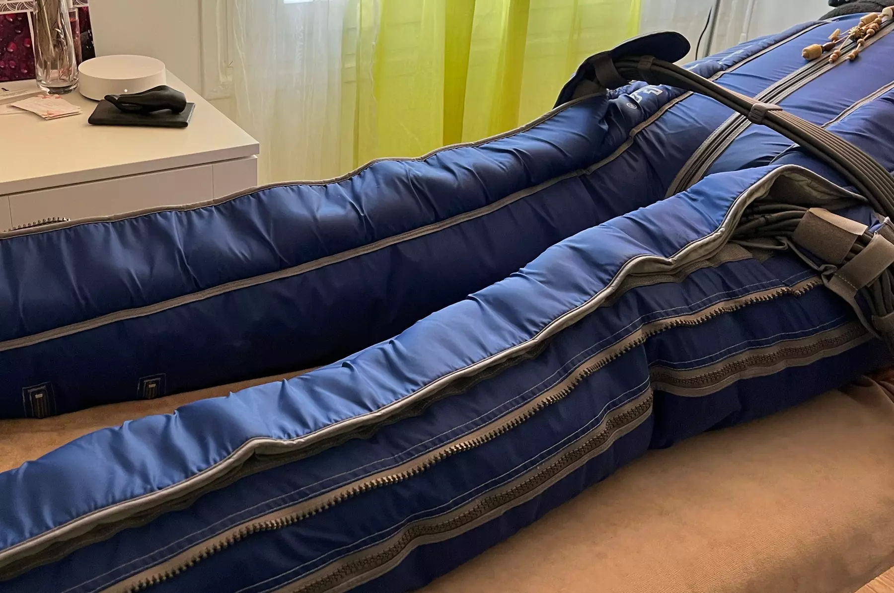 Madérothérapie et pressothérapie cryo pour des jambes légères