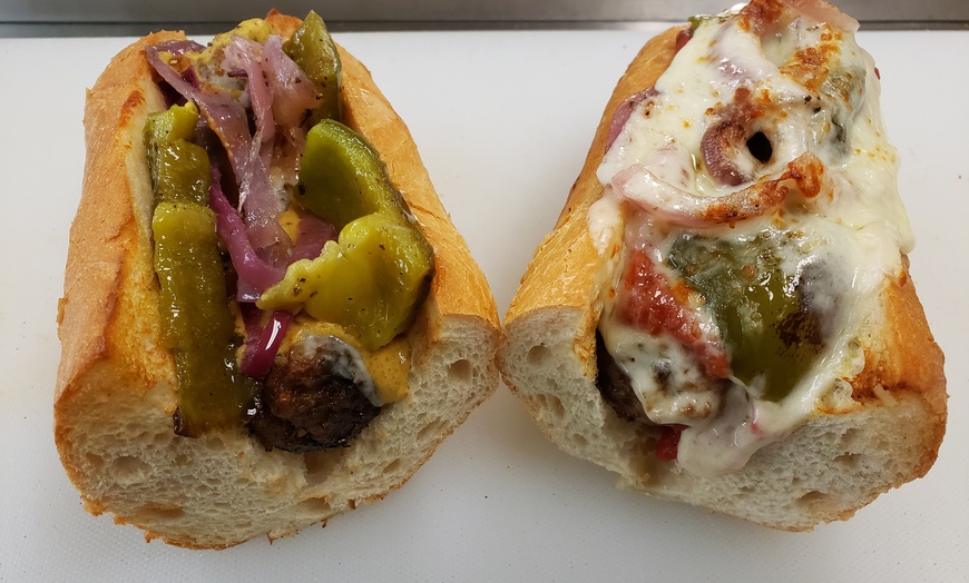 Image 3: Enjoy delicious sandwiches, salads, and hot dogs today