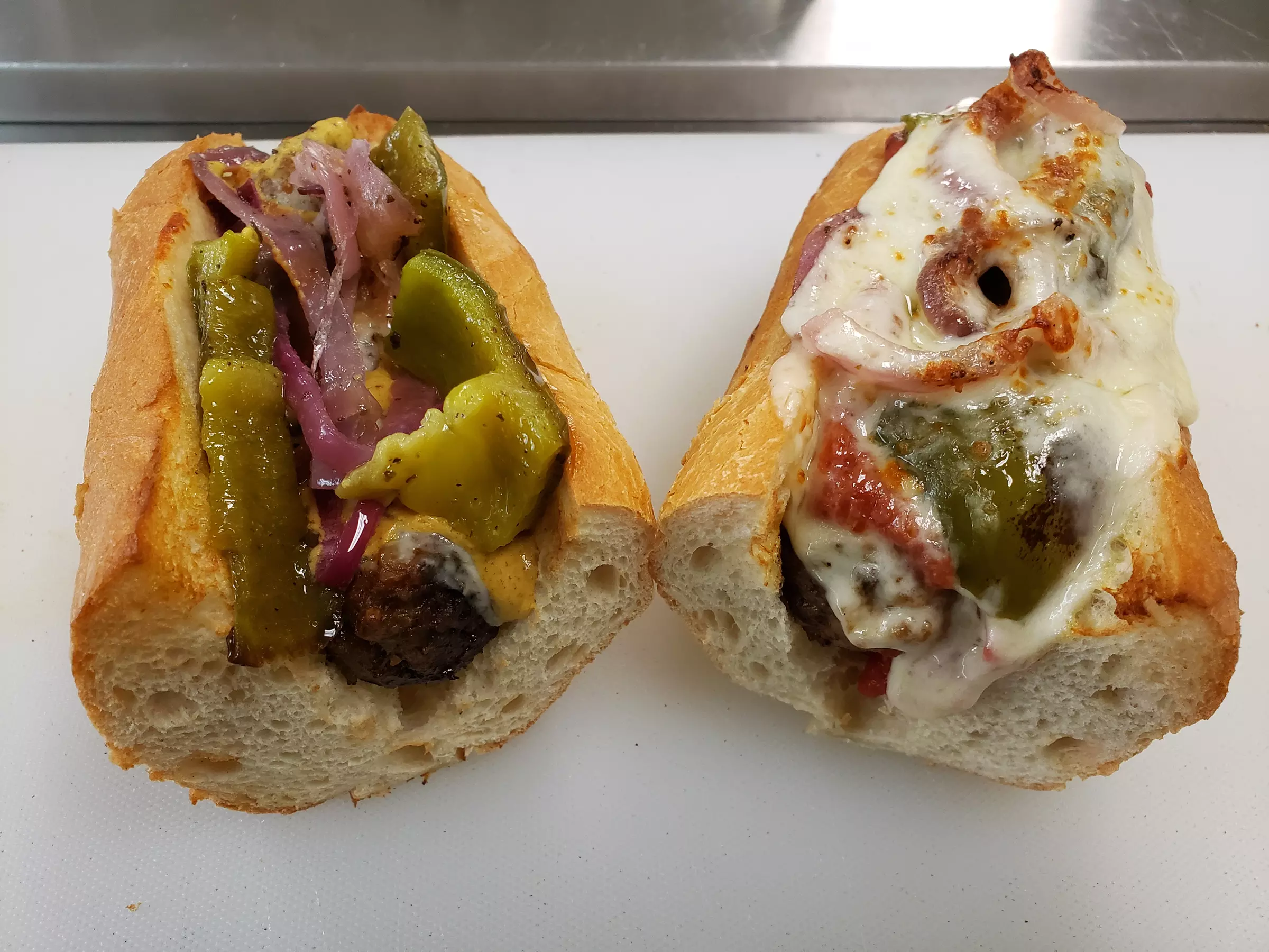 Enjoy delicious sandwiches, salads, and hot dogs today