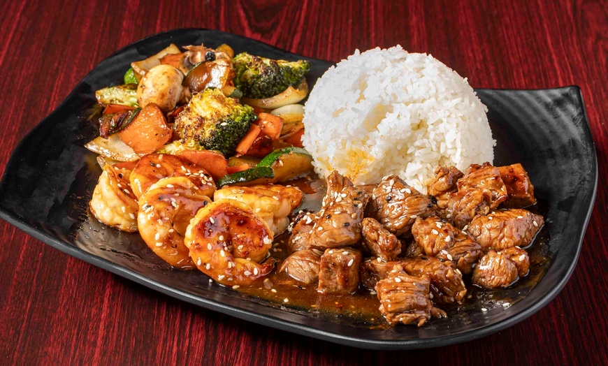 Image 1: Enjoy Tasty Bites with $20 or $40 Food & Drink at Hiratori Hibachi Express Ramen Yakitori (Up to 30% Off)