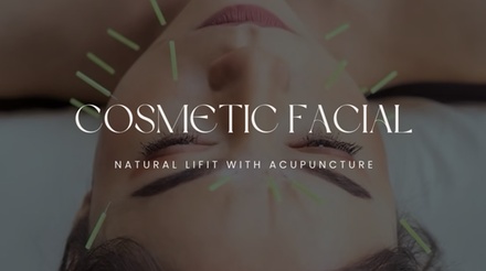 Cosmetic Facial Acupuncture Session - One Med