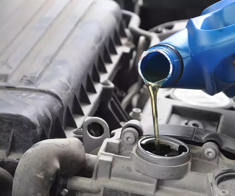 Oil Change Service with Multi-Point Inspection