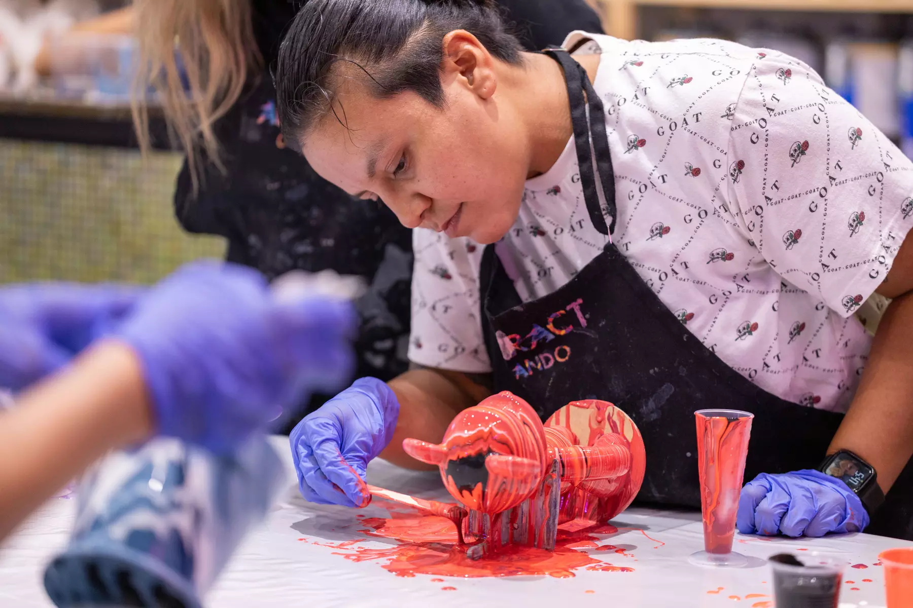 Create Your Own Fluid Abstract Art in a Fun Party Setting, Orlando