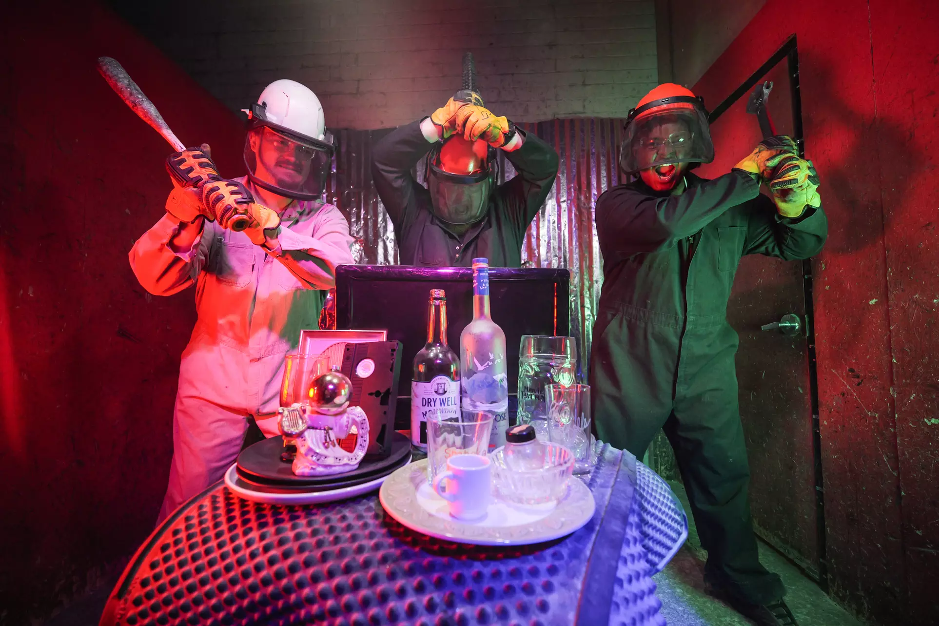 Thrilling Adventure Awaits: Rage Room Fun with Premium Weapons Upgrade